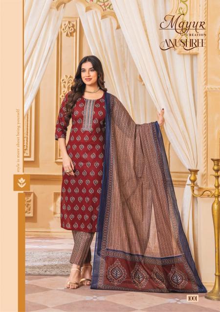 Mayur Anushree Vol-1 – Dress Material - Wholesale Catalog