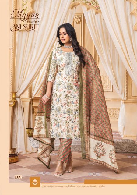 Mayur Anushree Vol-1 – Dress Material - Wholesale Catalog