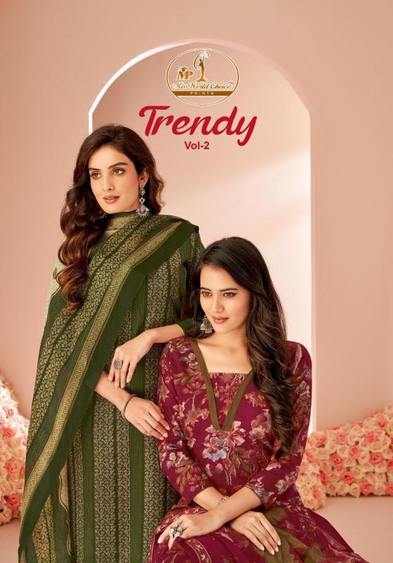 Miss World Trendy Vol-02 – Dress Material - Wholesale Catalog