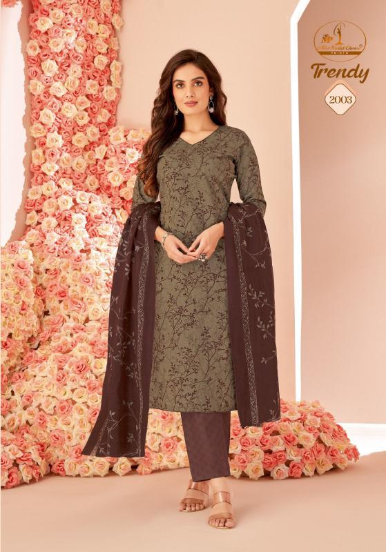 Miss World Trendy Vol-02 – Dress Material - Wholesale Catalog