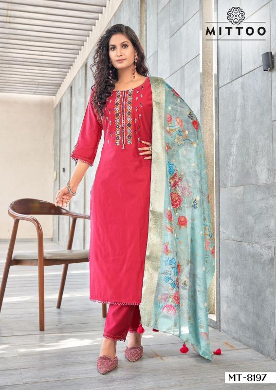 MITTOO D no. 8195 To 8199 Kurti Wholesale catalog