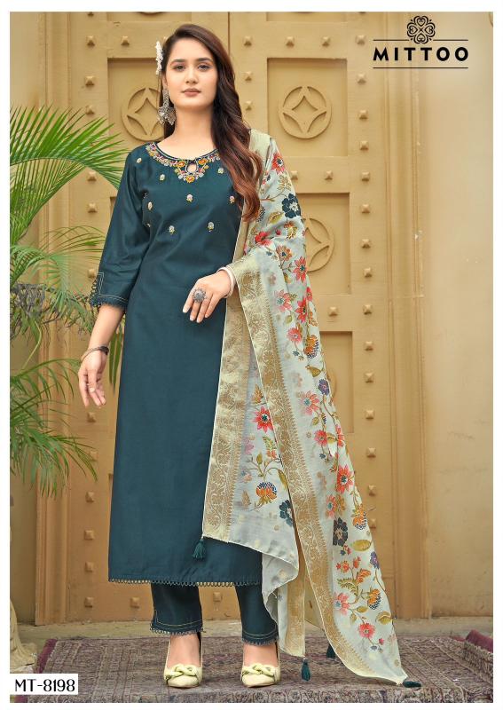 MITTOO D no. 8195 To 8199 Kurti Wholesale catalog