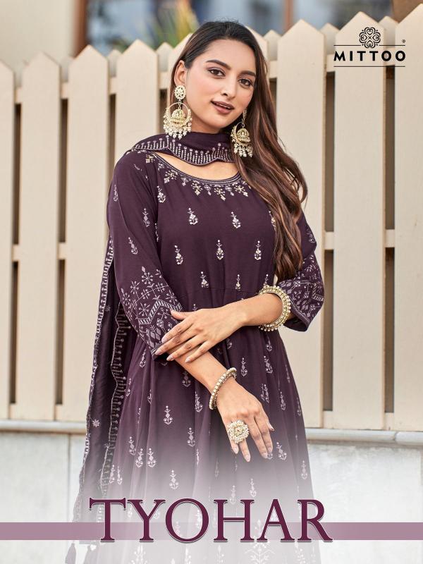 MITTOO TYOHAR Rayon Print Kurti Wholesale Catalog