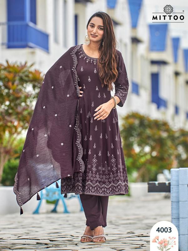 MITTOO TYOHAR Rayon Print Kurti Wholesale Catalog