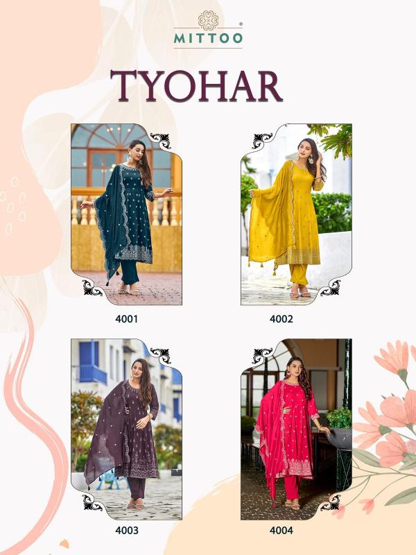 MITTOO TYOHAR Rayon Print Kurti Wholesale Catalog
