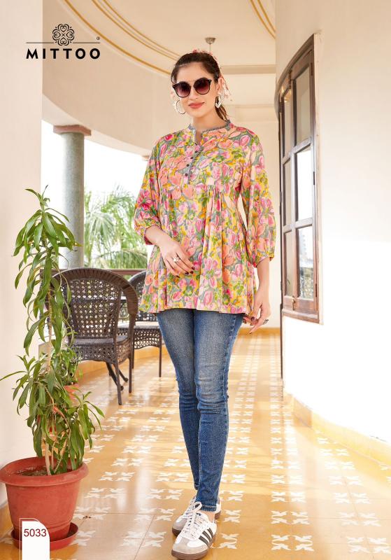 MITTOO Victoria Vol 6 buy short kurtis online india Wholesale Catalog