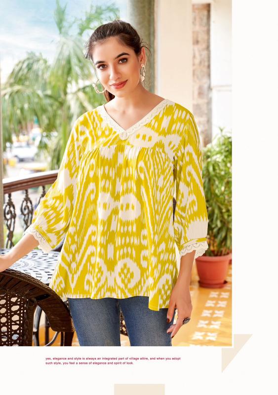 MITTOO Victoria Vol 6 buy short kurtis online india Wholesale Catalog