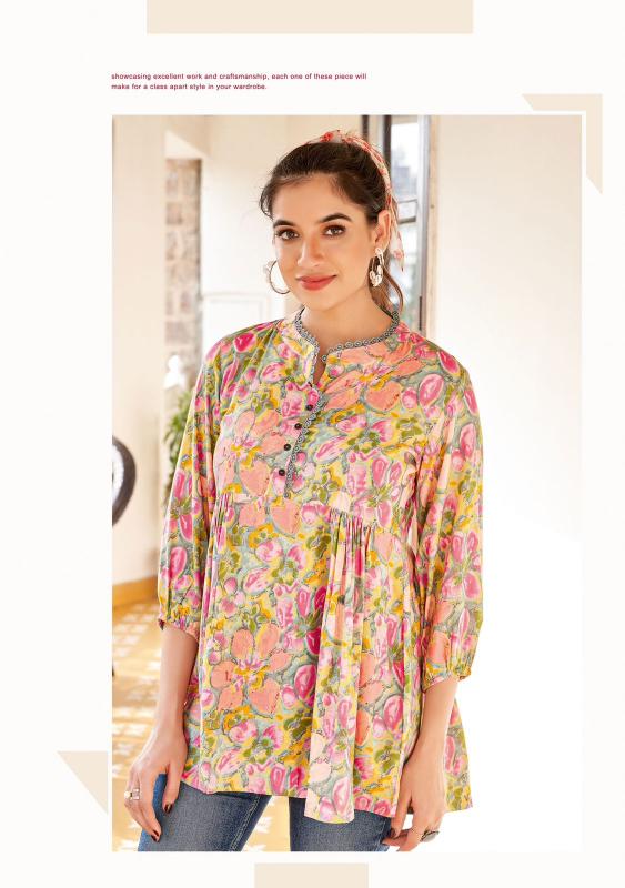 MITTOO Victoria Vol 6 buy short kurtis online india Wholesale Catalog