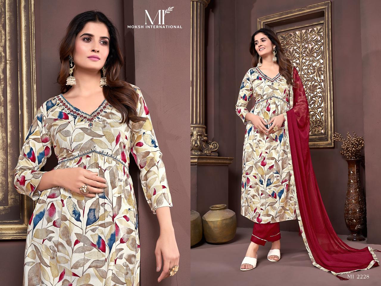 MOKSH INTERNATIONAL Afgani Alia Vol- 1 Kurti Wholesale catalog