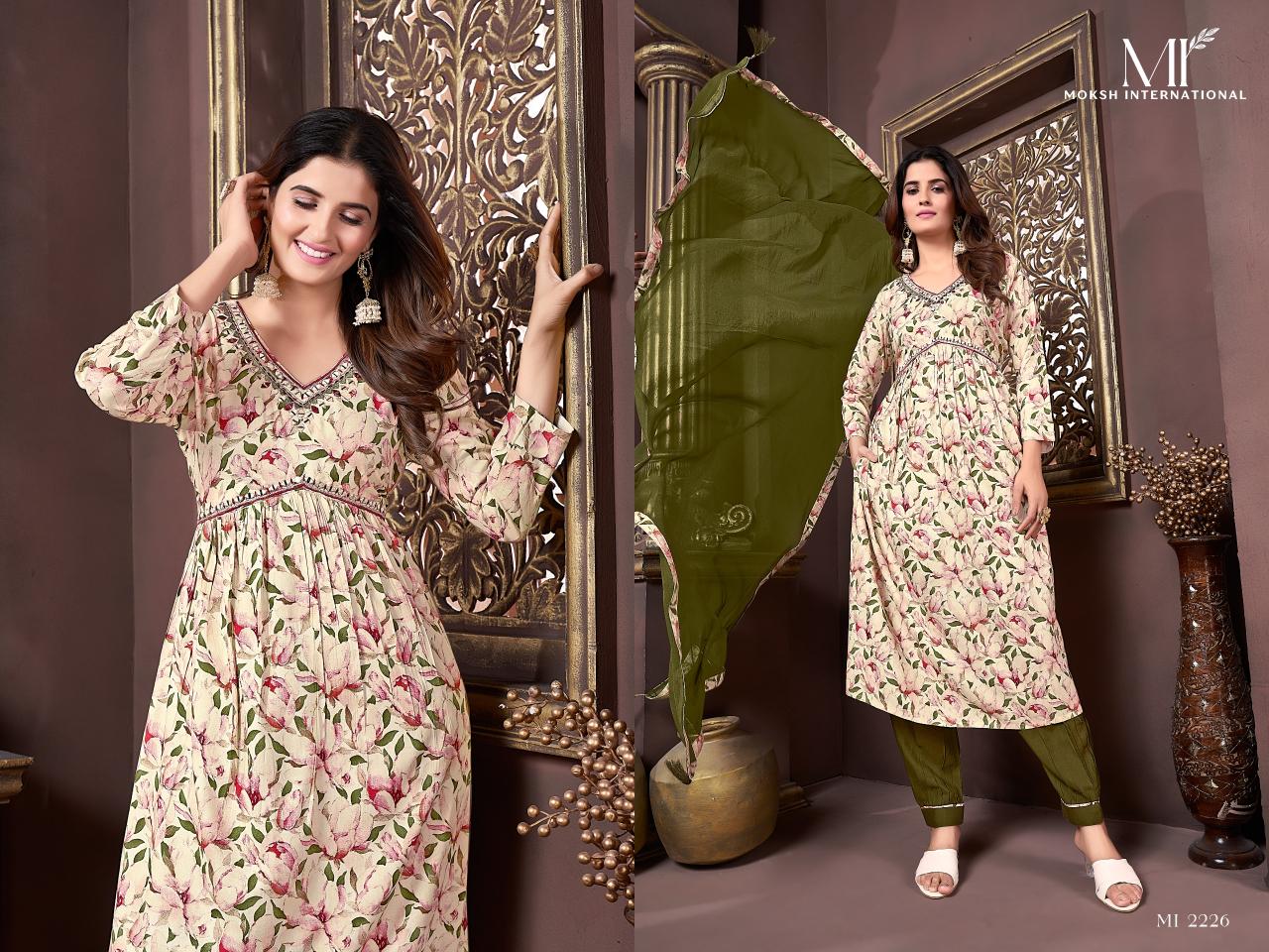 MOKSH INTERNATIONAL Afgani Alia Vol- 1 Kurti Wholesale catalog