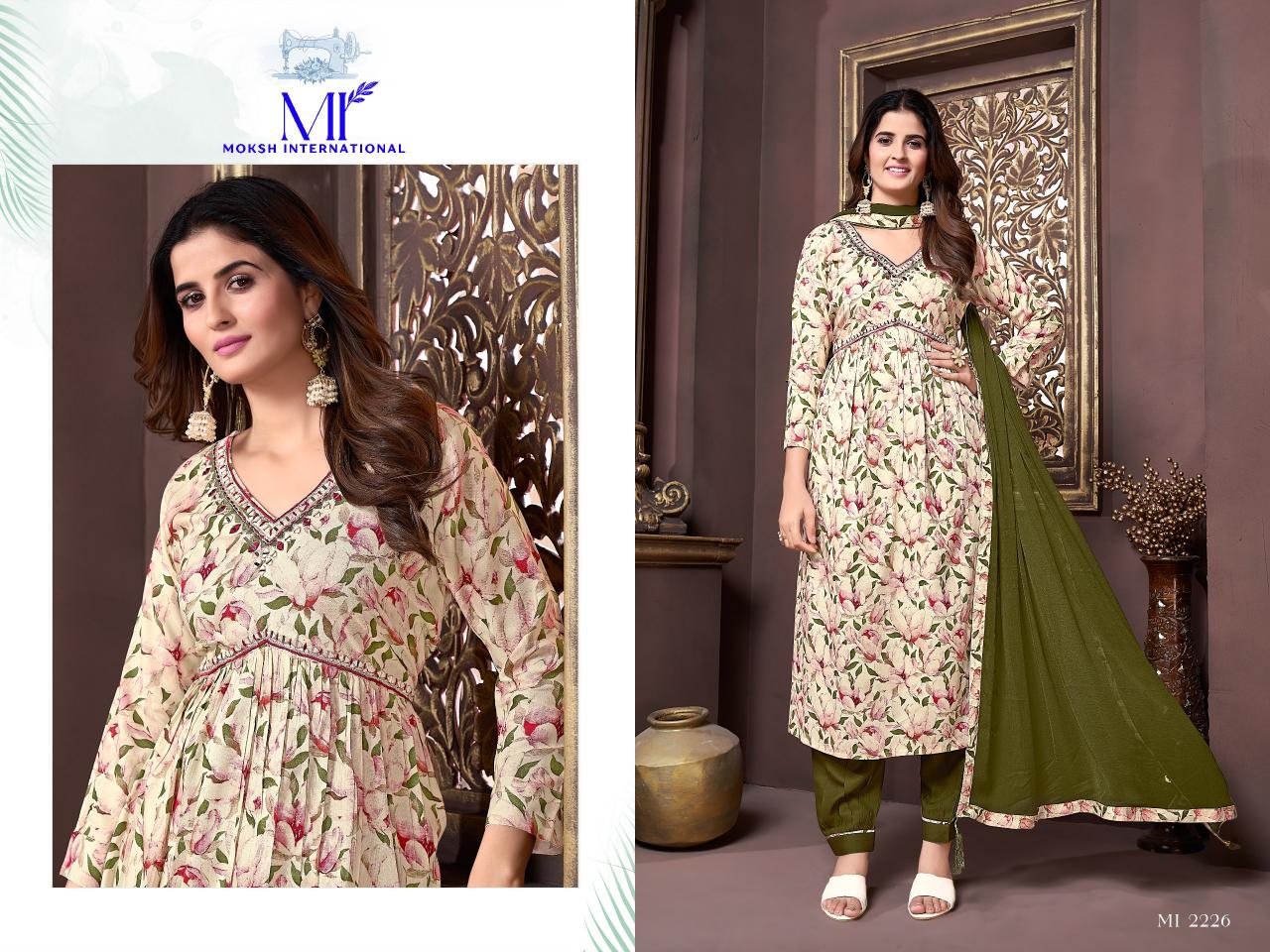 MOKSH INTERNATIONAL Afgani Alia Vol- 1 Kurti Wholesale catalog