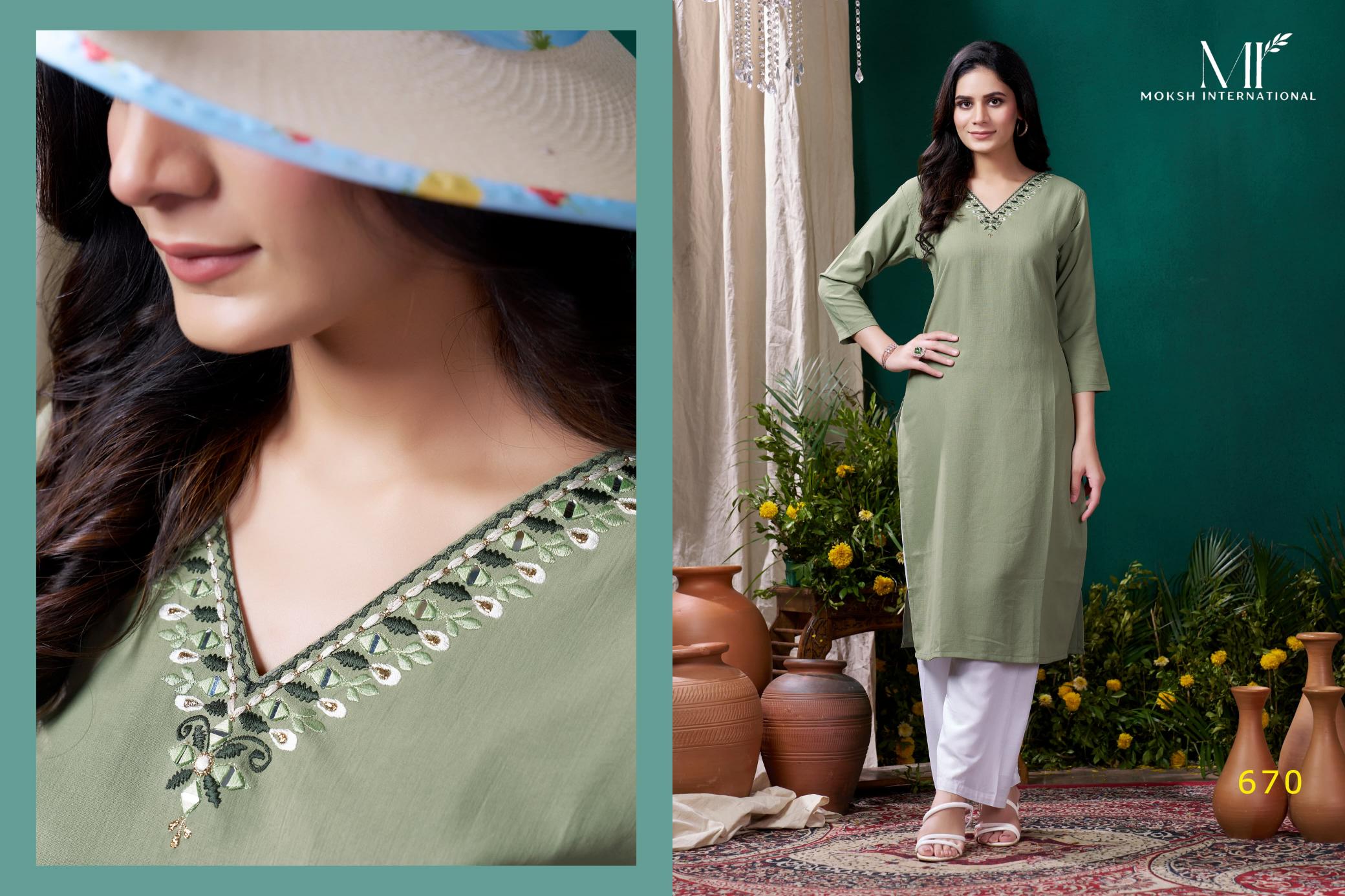 Moksh International Giva Vol 1 hsn code for india cotton Kurties Wholesale Catalog