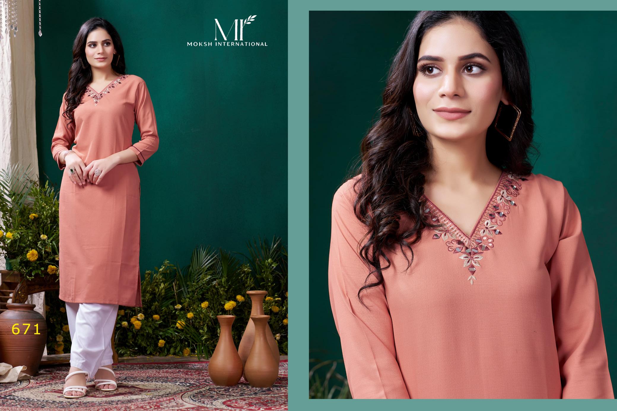 Moksh International Giva Vol 1 hsn code for india cotton Kurties Wholesale Catalog