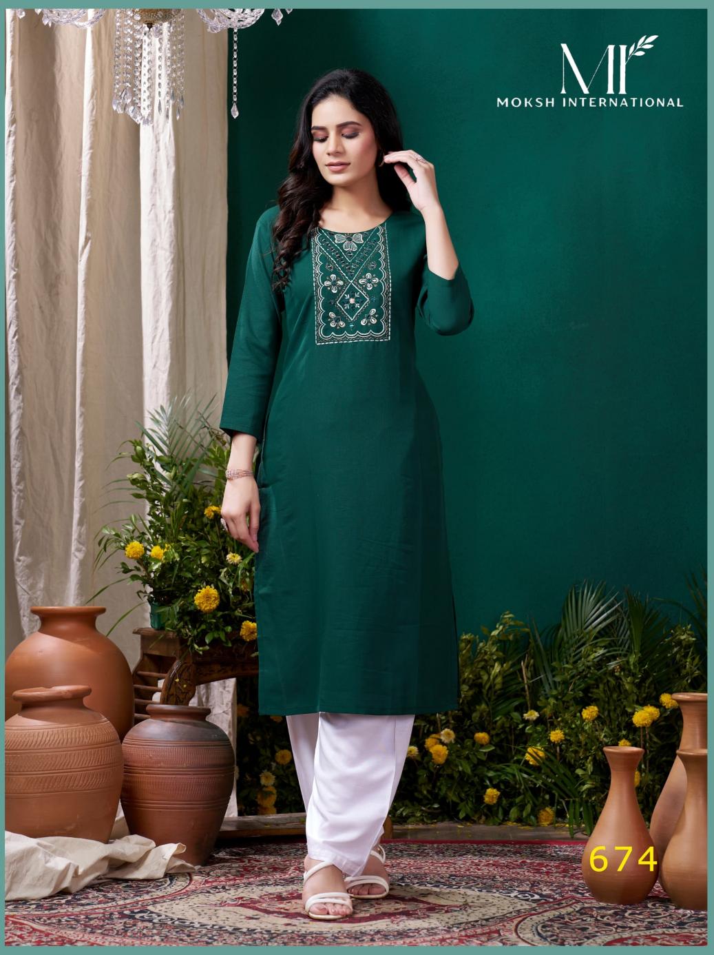 Moksh International Giva Vol 2 pocket kurti women online india Wholesale Catalog