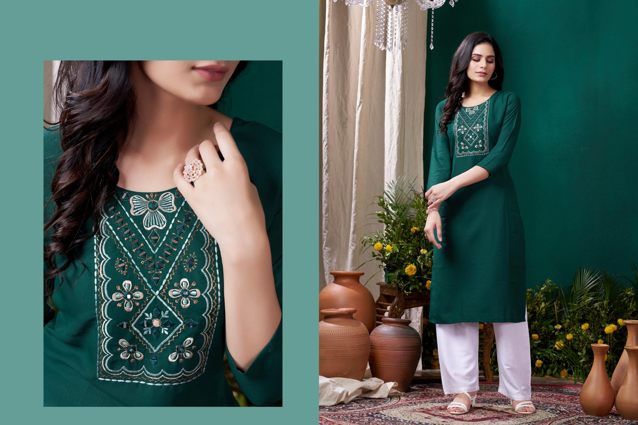 Moksh International Giva Vol 2 pocket kurti women online india Wholesale Catalog