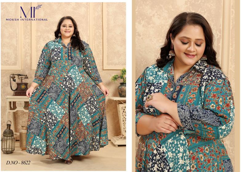 Moksh Plus Size Vol 1 Kurti Wholesale Catalog