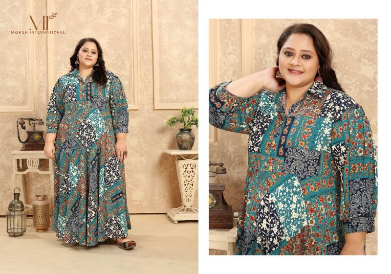 Moksh Plus Size Vol 1 Kurti Wholesale Catalog