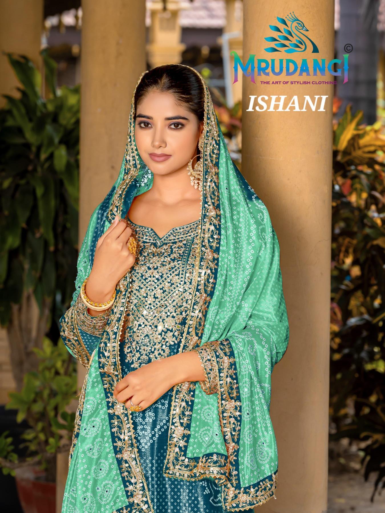 Mrudangi Ishani 2097 Digital Printed Salwar Kameez Wholesale Catalog