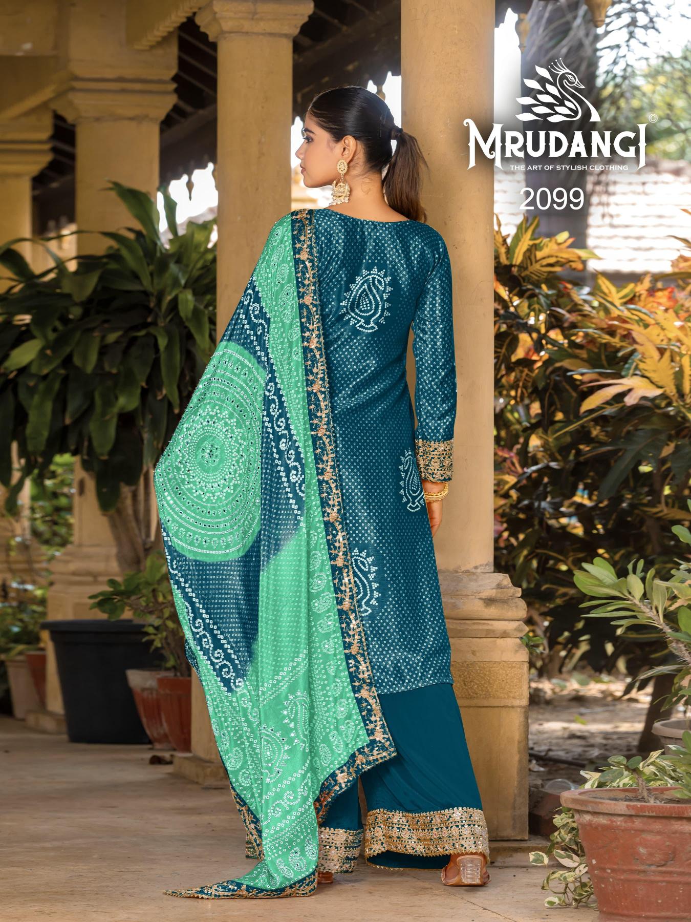 Mrudangi Ishani 2097 Digital Printed Salwar Kameez Wholesale Catalog