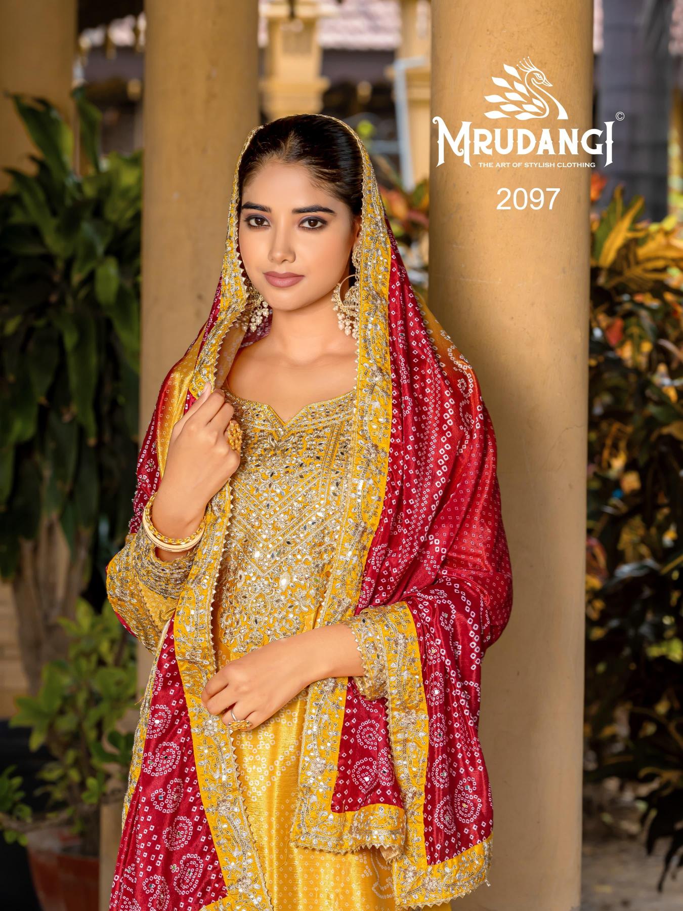 Mrudangi Ishani 2097 Digital Printed Salwar Kameez Wholesale Catalog