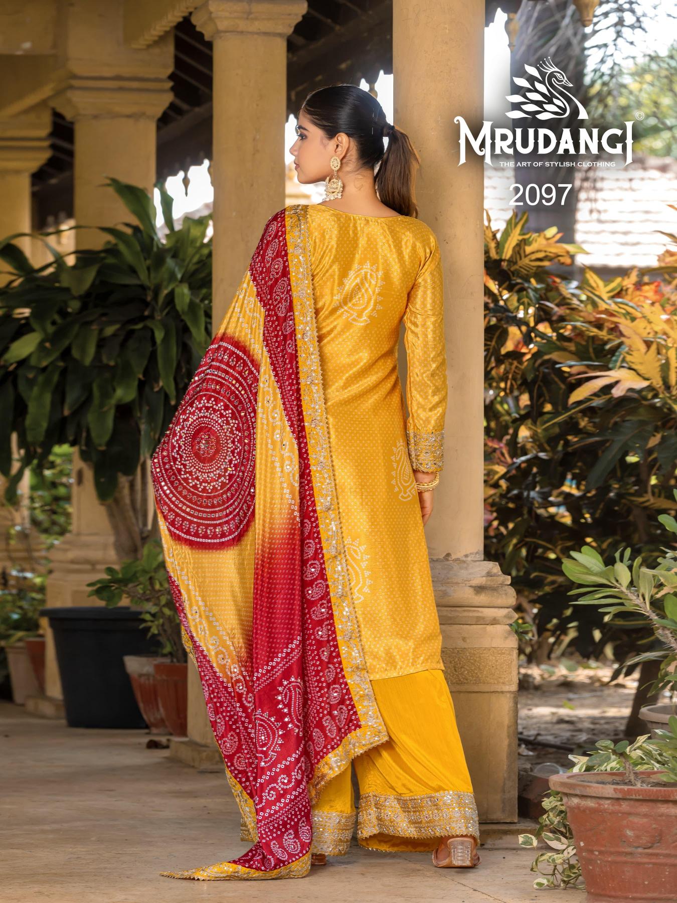 Mrudangi Ishani 2097 Digital Printed Salwar Kameez Wholesale Catalog