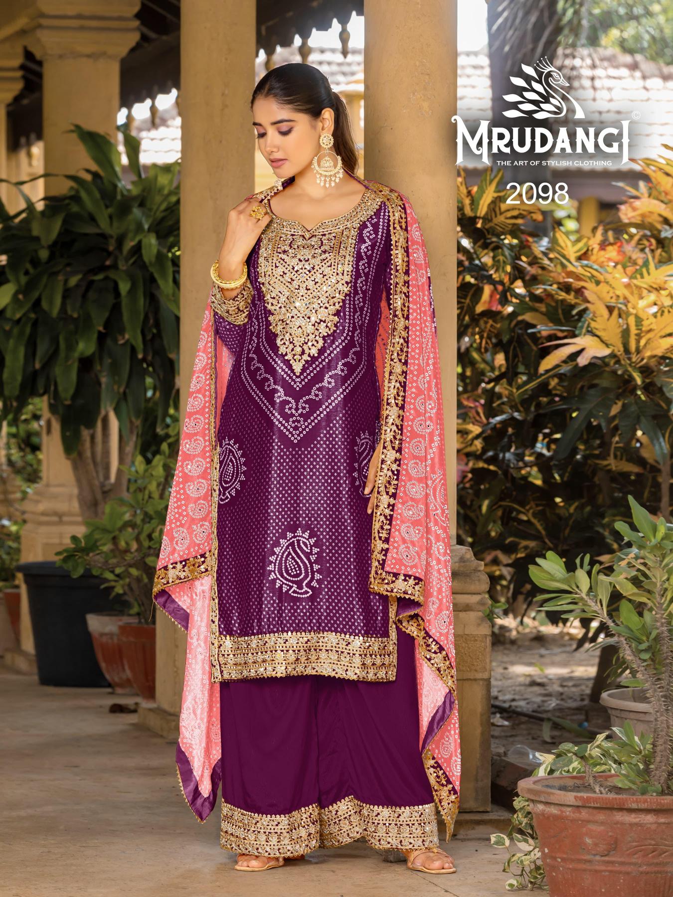 Mrudangi Ishani 2097 Digital Printed Salwar Kameez Wholesale Catalog
