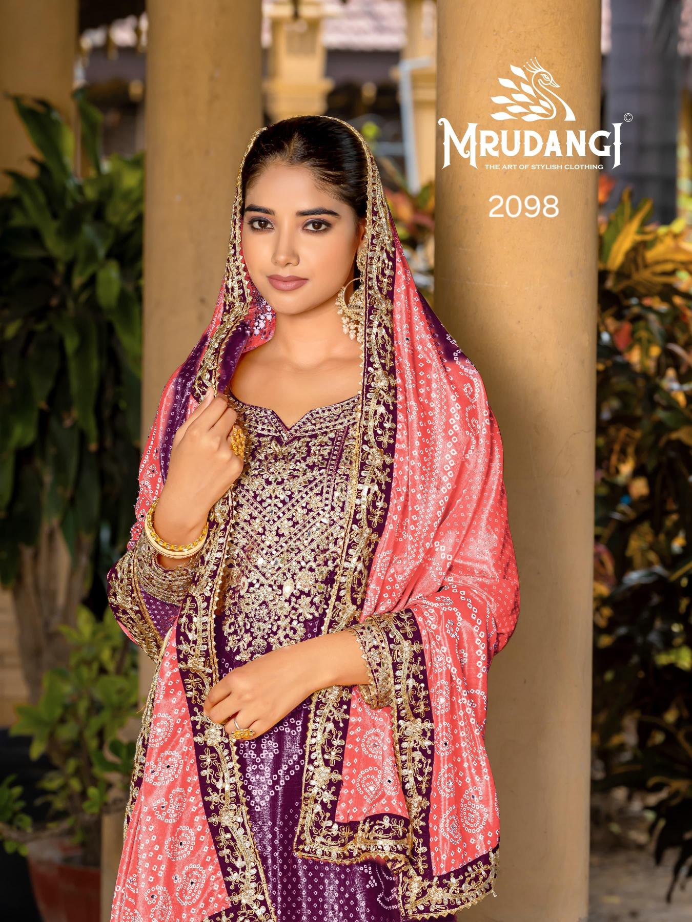 Mrudangi Ishani 2097 Digital Printed Salwar Kameez Wholesale Catalog