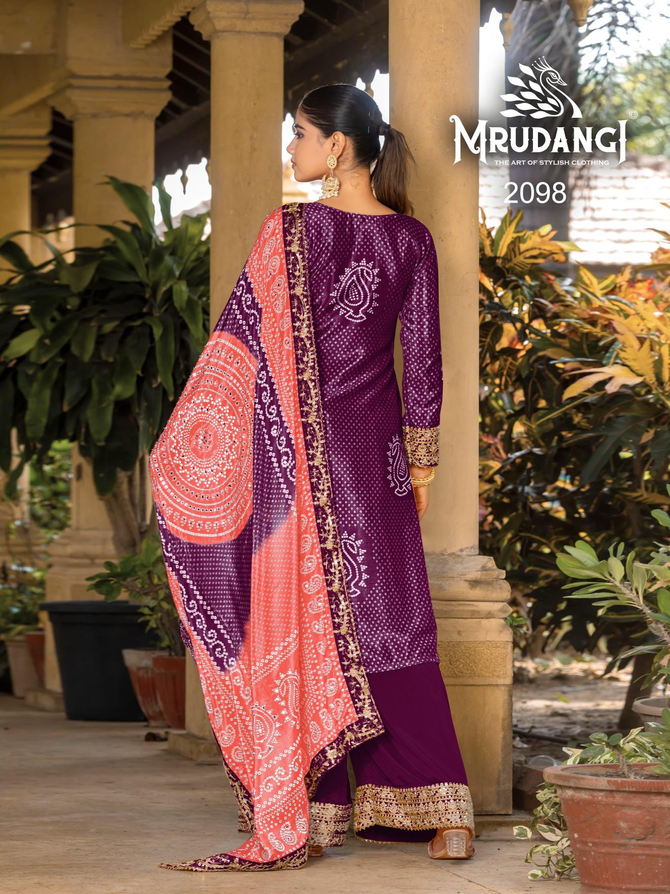 Mrudangi Ishani 2097 Digital Printed Salwar Kameez Wholesale Catalog