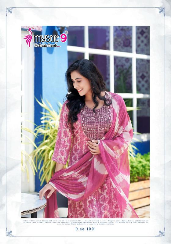 Mystic 9 Meera Vol 1 Rayon Kurti Wholesale Catalog