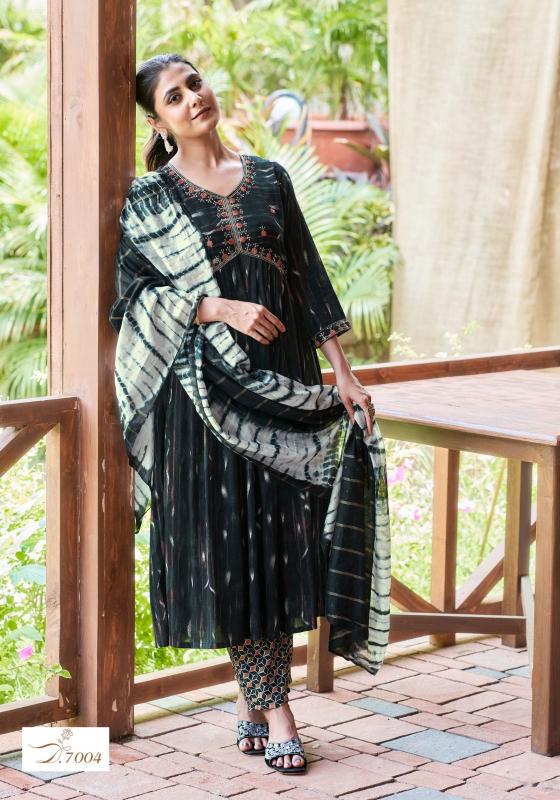 MYSTIC 9 POOJA Vol 7 Kurti xxl Size Royal Blue Wholesale Catalog
