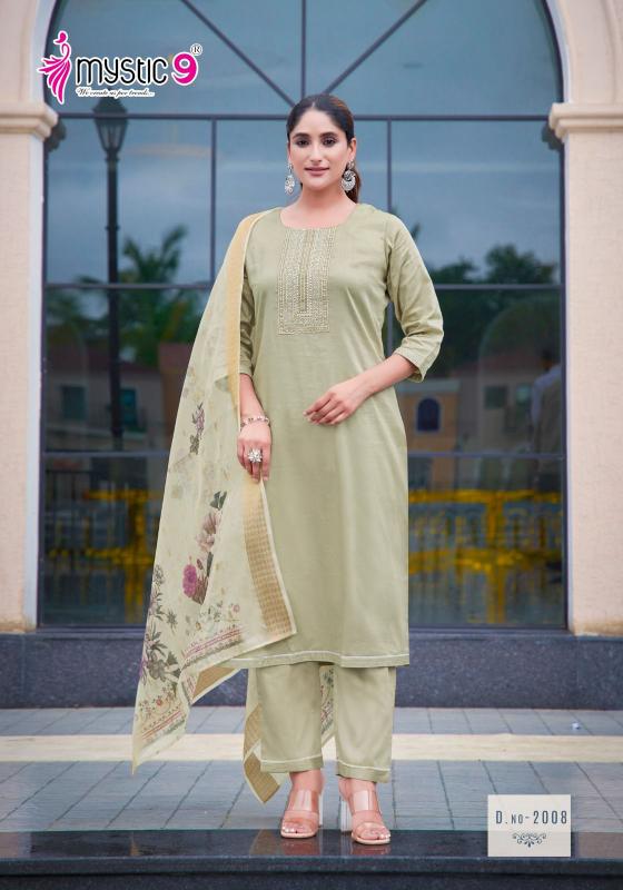 Mystic 9 Rich Gold Vol 2 buy cotton cheap kurtis online in india Wholesale Catalog