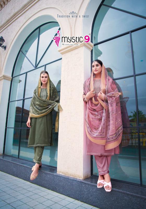 Mystic 9 Rich Gold Vol 2 buy cotton cheap kurtis online in india Wholesale Catalog