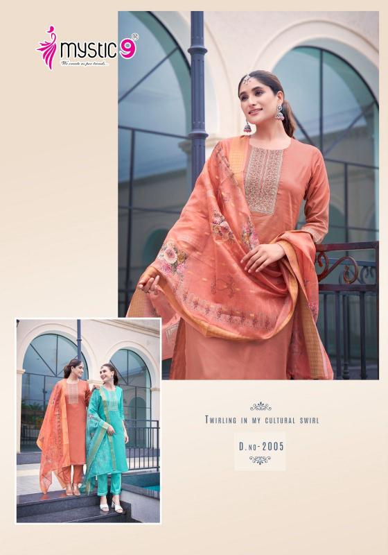 Mystic 9 Rich Gold Vol 2 buy cotton cheap kurtis online in india Wholesale Catalog