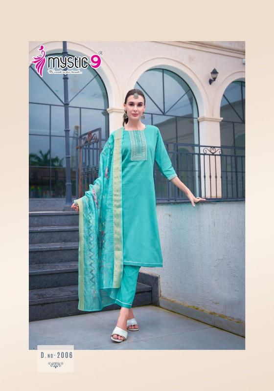 Mystic 9 Rich Gold Vol 2 buy cotton cheap kurtis online in india Wholesale Catalog
