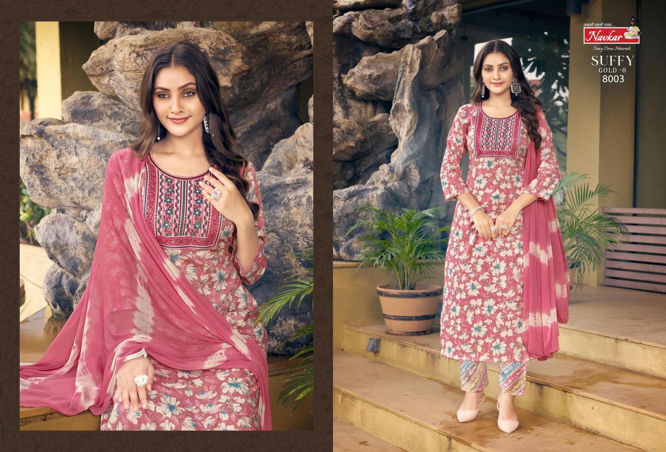 NAVKAR SUFFY GOLD Vol 8 Online Kurti Sale India Wholesale Catalog