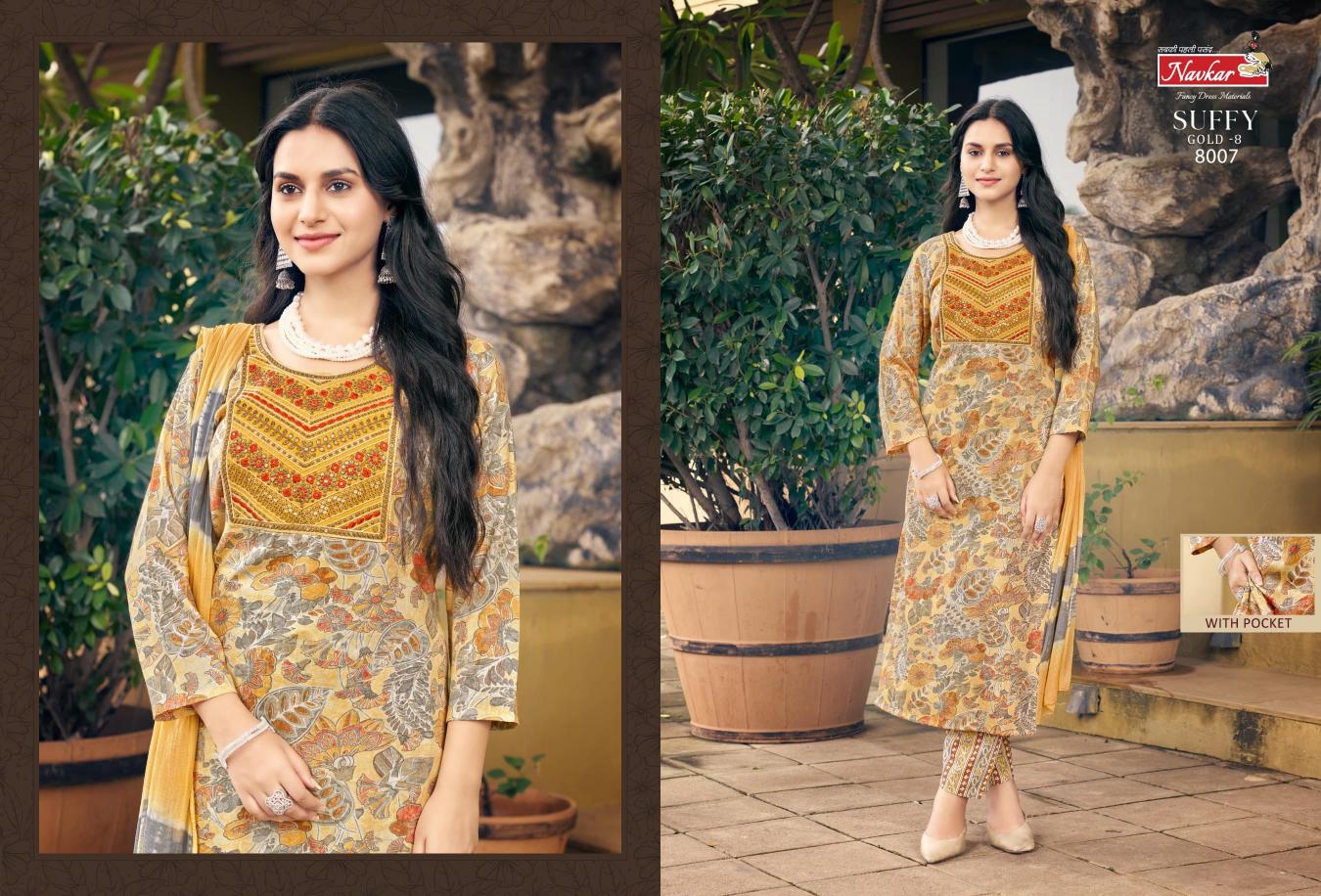 NAVKAR SUFFY GOLD Vol 8 Online Kurti Sale India Wholesale Catalog