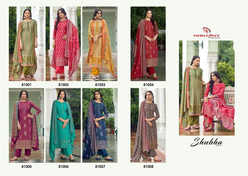 NISHANT SUBHA Vol 5 Salwar Kameez Wholesale Catalog