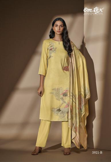 OMTEX ELARA Digital Printed Salwar Kameez Wholesale Catalog