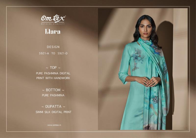 OMTEX ELARA Digital Printed Salwar Kameez Wholesale Catalog