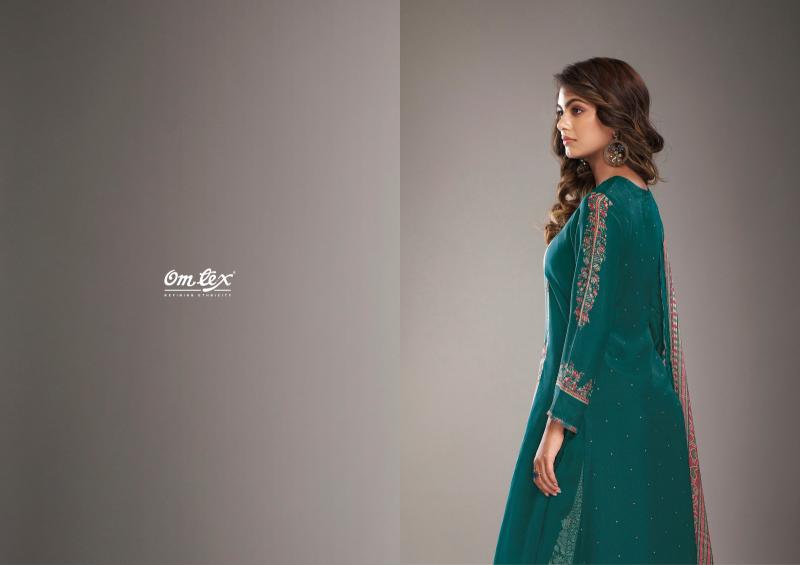 OMTEX MELODY Silk Digital Printed Salwar Kameez Wholesale Catalog