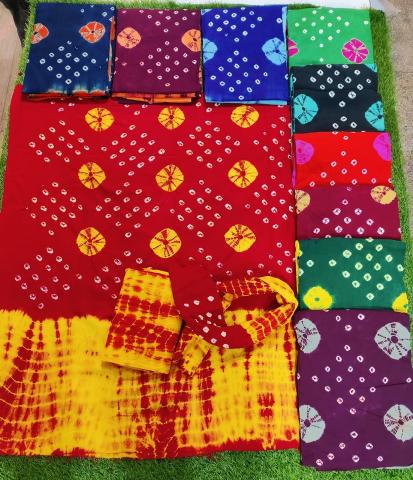 Original Bandhej – Dress Material - Wholesale Catalog