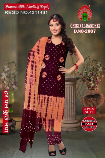 Original Bandhej – Dress Material - Wholesale Catalog