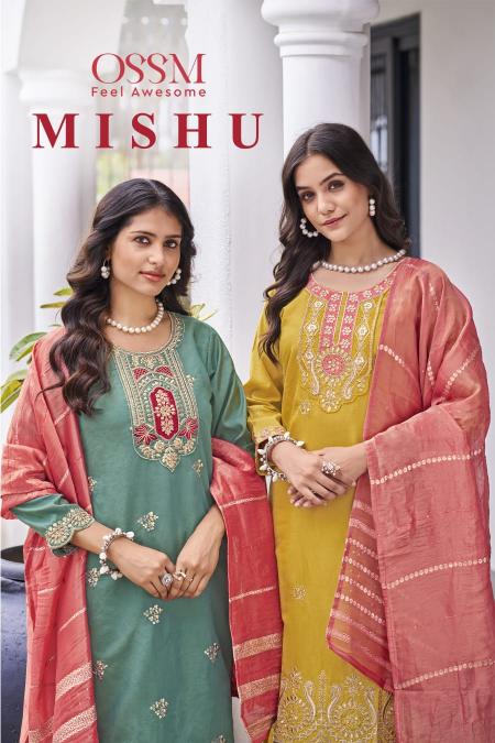 Ossm Mishu Fancy Kurti Wholesale Catalog