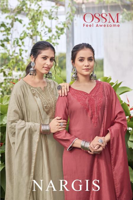 OSSM NARGIS Vol 1 Kurti Wholesale Catalog