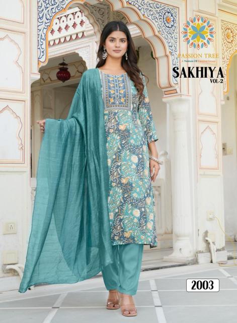 Passion Tree Sakhiya Vol 2 buy black kurtis online india Wholesale Catalog