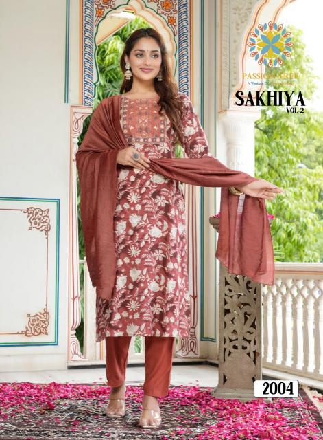 Passion Tree Sakhiya Vol 2 buy black kurtis online india Wholesale Catalog