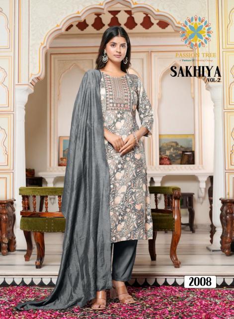 Passion Tree Sakhiya Vol 2 buy black kurtis online india Wholesale Catalog