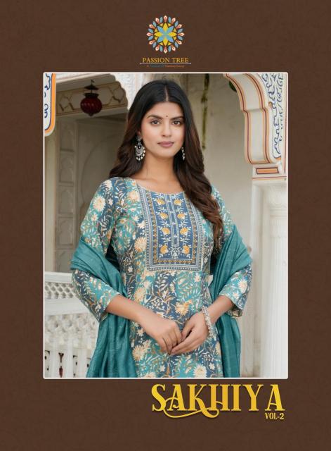 Passion Tree Sakhiya Vol 2 buy black kurtis online india Wholesale Catalog