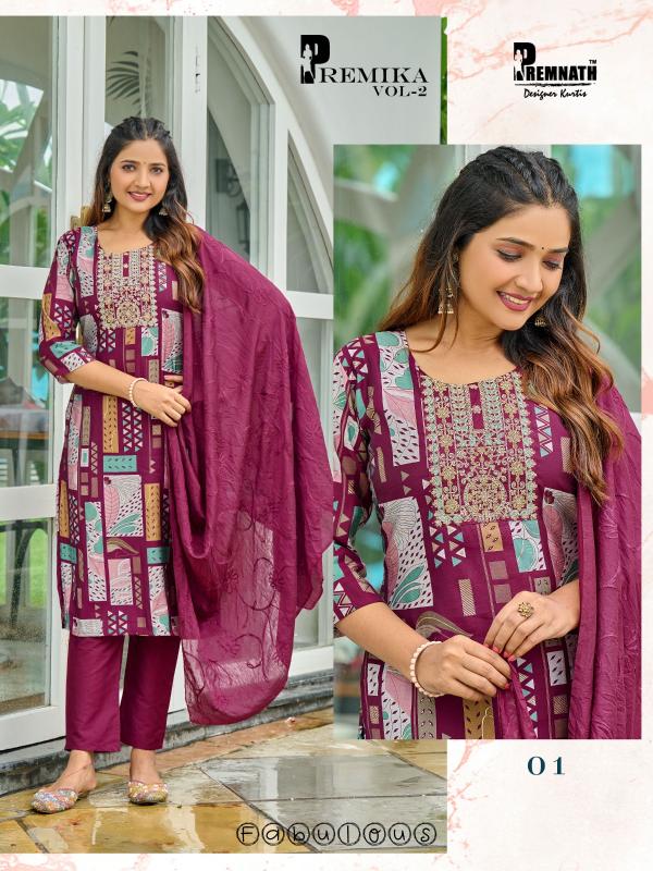 Prempanth PREMIKA VOL 2 Kurti Wholesale catalog
