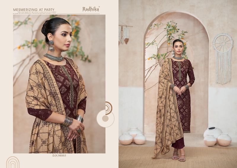 Radhika Azara Black Berry Vol 13 Designer Dress Material Wholesale Catalog